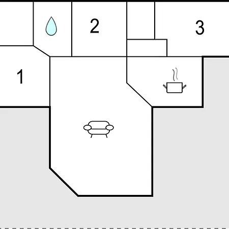 Дом отдыха 2 Bedroom Beautiful In Samso *
